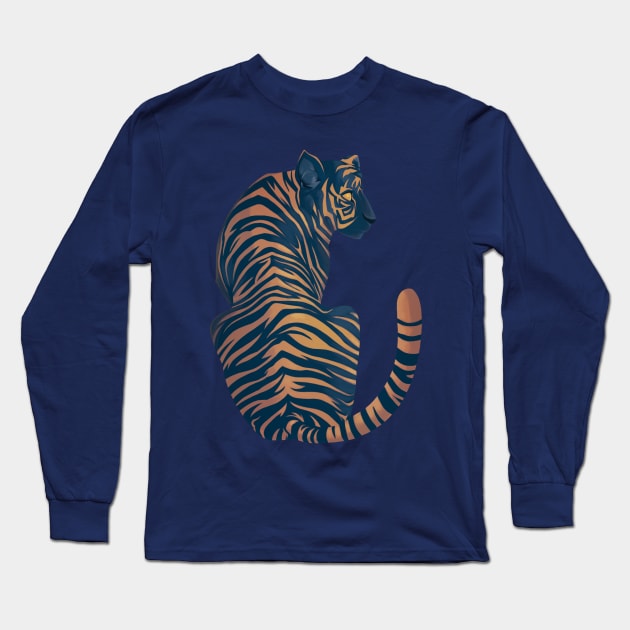 Tigre Long Sleeve T-Shirt by Blanquiurris